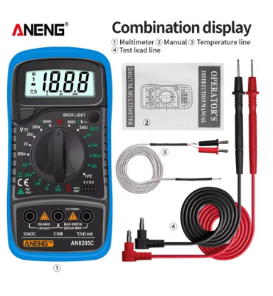 ANENG AN8205C електронний цифровий мультиметр
