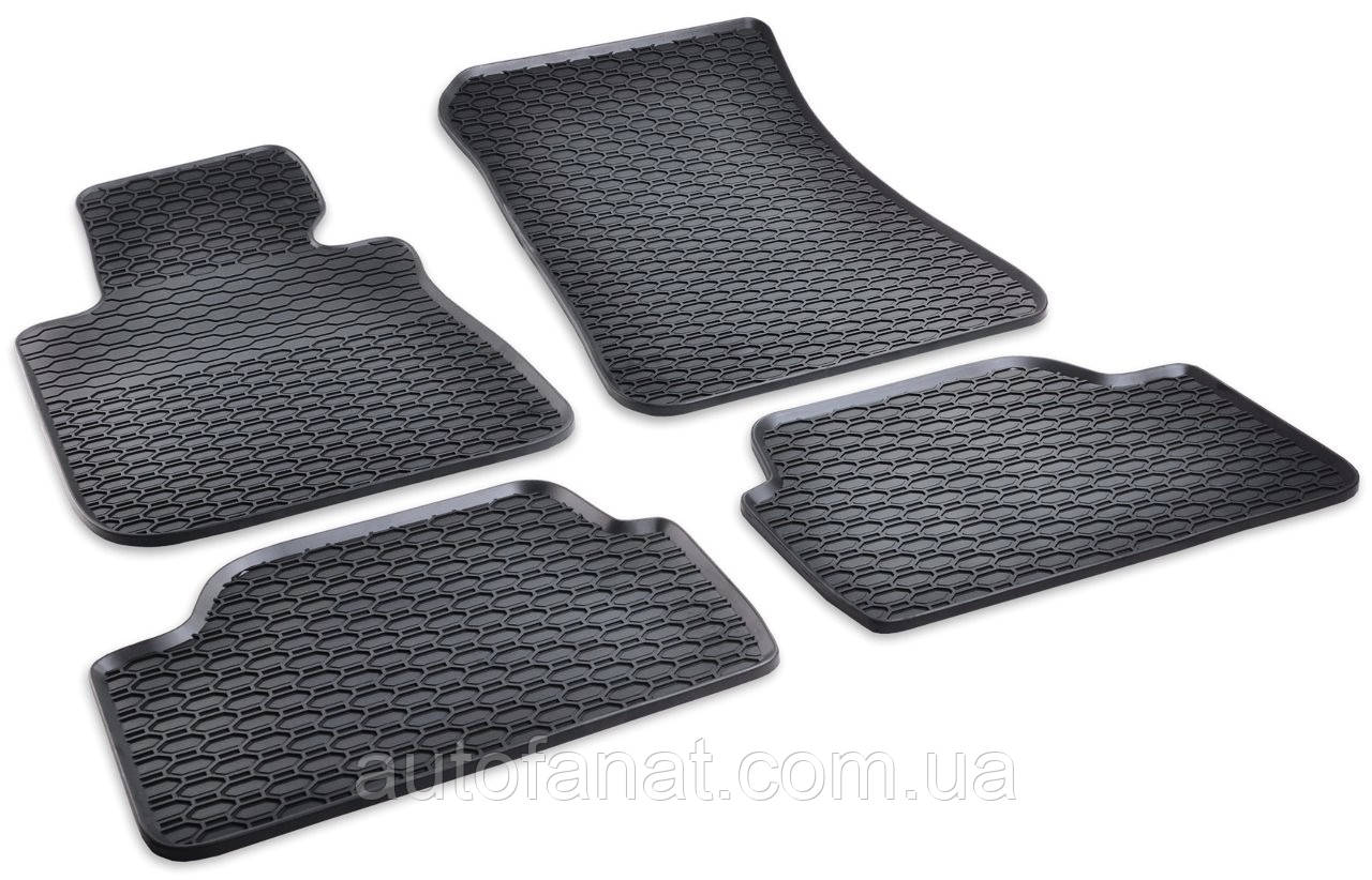 Килимки BMW X1 (E84) 2009-2015 / 1 (E81, E87) 2004-2012, в салон гумові 4шт. Geyer & Hosaja Польща  (894/4C)