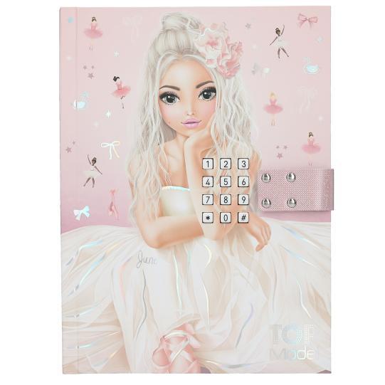TOP Model Щоденник з кодовим замком та мелодією Ballet (13609)