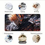 Килимок для миші з дизайном аніме хлопця з монстром , розмір 80/40, фото 3