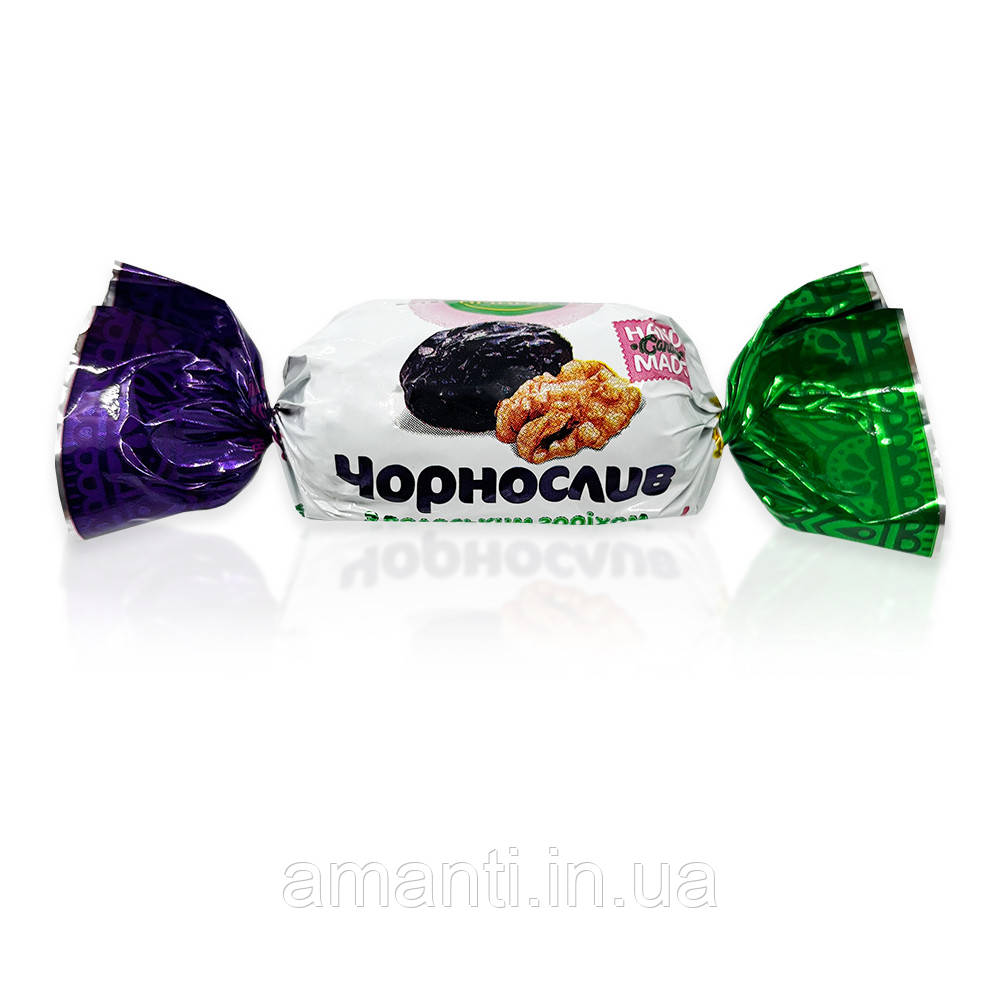Цукерки «Чорнослив з волоським горіхом», фото 1