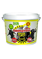 Винищувач мишей та щурів відро 4 кг (Винищувач мишей і пацюків)