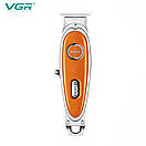 Тример VGR V-263 ORANGE, 4 насадки, LED display AuraHome, фото 4
