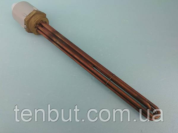 Блок ТЕН мідний 4.5 кВт./2.0" дюйма / 220 В. / L-250 мм. виробник KAWAI