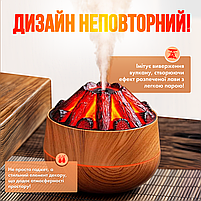 Зволожувач повітря нічник Вулкан 300 мл с LED підсвічуванням і таймером (V-300), фото 4