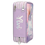 Ylvi Потрійний пенал з наповненням з аплікованим крилом 13417, фото 3