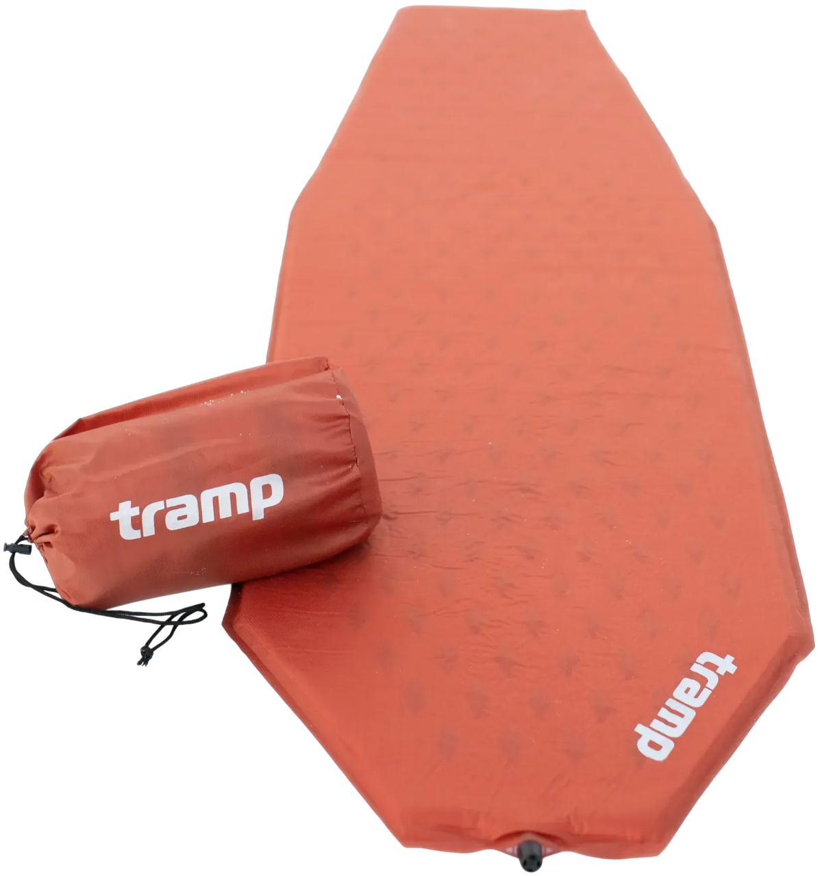 Самонадувний килимок Tramp TRI-022 Ultralight Orange | Ультралегкий і компактний туристичний каремат анатомічної форми