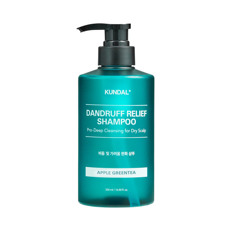 Шампунь проти лупи "Яблуко & Зелений чай Kundal Dandruff Relief Shampoo Apple Green Tea 500 мл