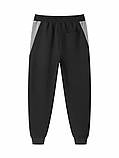 Чоловічі трикотажні спортивні штани джогери, фото 2