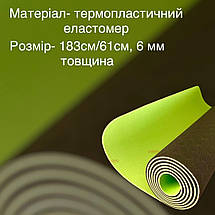 Фітнес набір для спорту 3 в 1, NEWDAY Active Pack, килимок для йоги, гантелі по 1,5кг, обважнювачі по 1кг, фото 3
