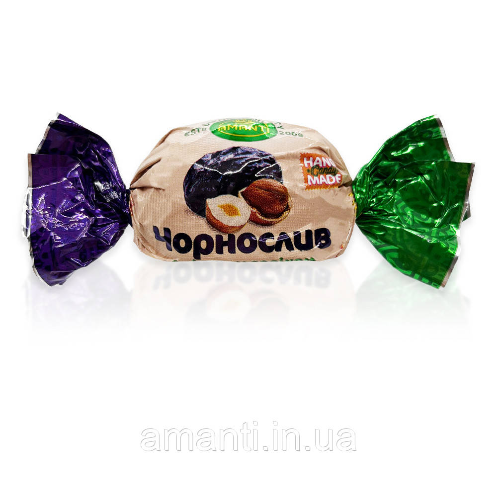 Цукерки «ЧОРНОСЛИВ з ФУНДУКОМ»