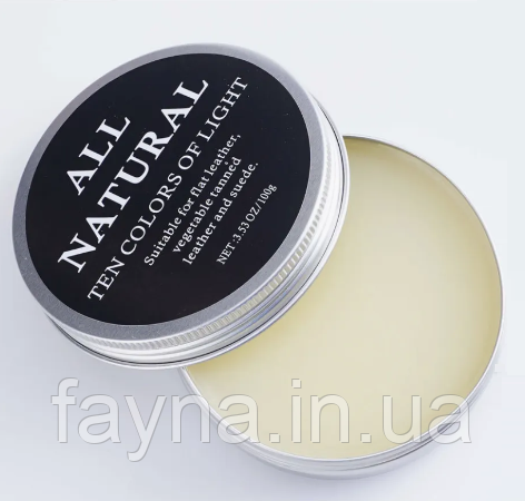 Норковий жир All Natural в жерстяній банці, 100г