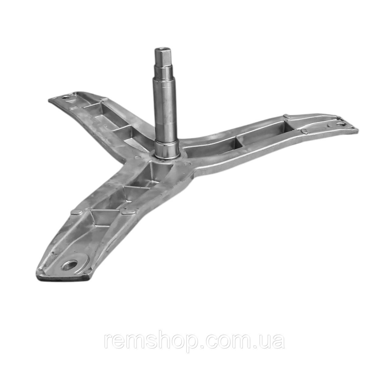 Хрестовина бака 00215117 для пральної машини Bosch, вал L=117 мм, втулка Ø28 мм