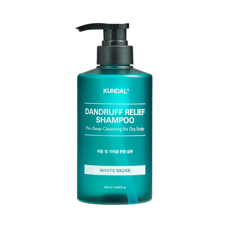 Шампунь проти лупи "Білий мускус" Kundal Dandruff Relief Shampoo White Musk 500 мл