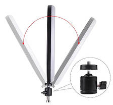 Кільцева світлодіодна лампа Ring Fill Light QX-300 діаметром 30 см, фото 4