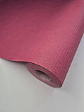 Шпалери вінілові 10 × 0.53 м 6475-90, рожеві однотонні для вітальні, спальні, кухні, коридору, фото 2