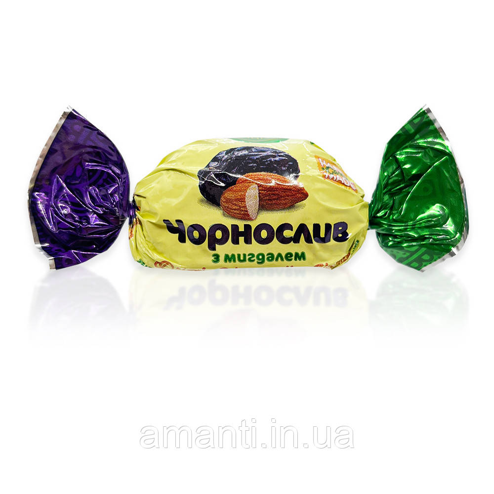 Цукерки «ЧОРНОСЛИВ З МИГДАЛЕМ»