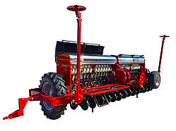 Сівалка зернотукова варіаторна СЗД-420-03V (СЗ-4,2) з прикочуючими колесами для рядового посіву зернових і дрібного насіння