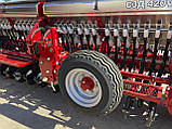 Сівалка зернотукова варіаторна СЗД-420-03V (СЗ-4,2) з прикочуючими колесами для рядового посіву зернових і дрібного насіння, фото 4