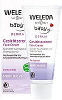 Дитячий крем для обличчя Weleda Baby Derma Weiße Malve, 50 мл