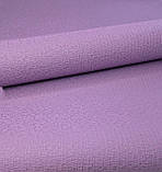 Шпалери вінілові 10 × 0.53 м 82041, бузкові однотонні для спальні, вітальні, дитячої, кухні, фото 5