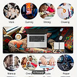 Килимок для миші з дизайном дівчини аніме з татуюванням, розмір 80/30, фото 3