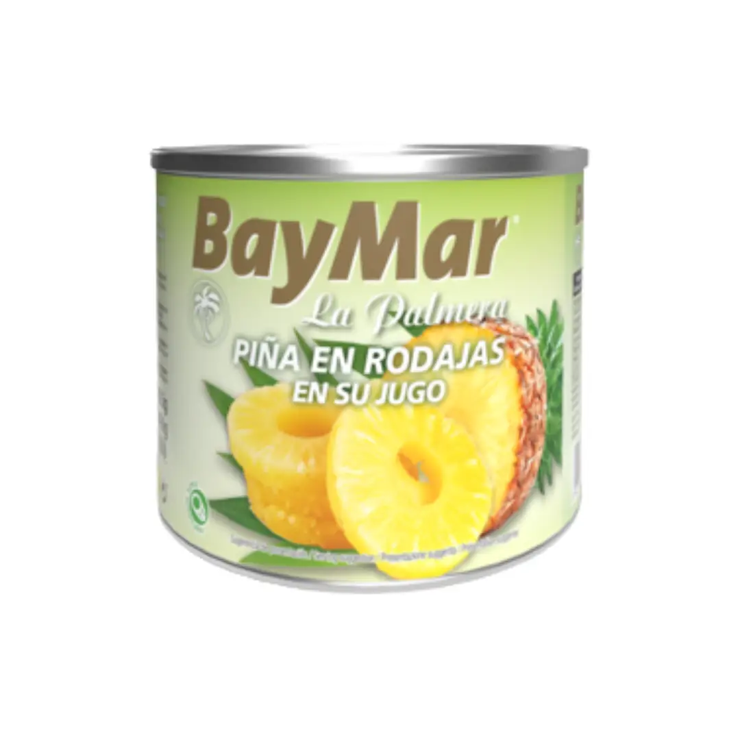 Ананас кільцями у власному соці BayMar,ж/б, 850мл