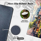 Килимок для миші з дизайном пейзажу з сакурами та вулканом, розмір 80/30, фото 4