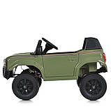 Дитячий електромобіль Toyota Land Cruiser, 4 мотори, акумулятор 24V, фото 4