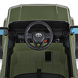 Дитячий електромобіль Toyota Land Cruiser, 4 мотори, акумулятор 24V, фото 7