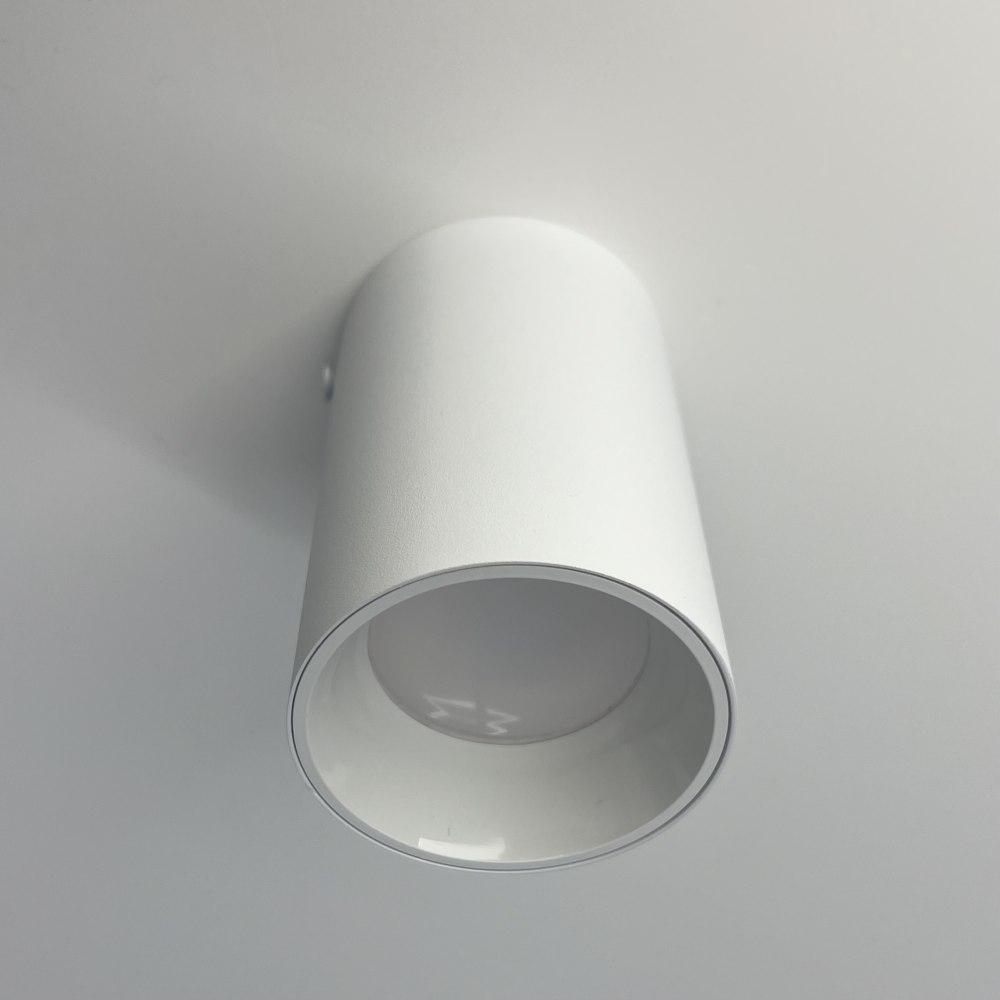 Світильник накладний BESTA 1хGU10 WHITE Luminaria 220V IP20 (под сменную LED лампу) точечный Ø65x100