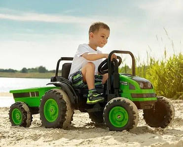 Дитячі електротрактори та екскаватори