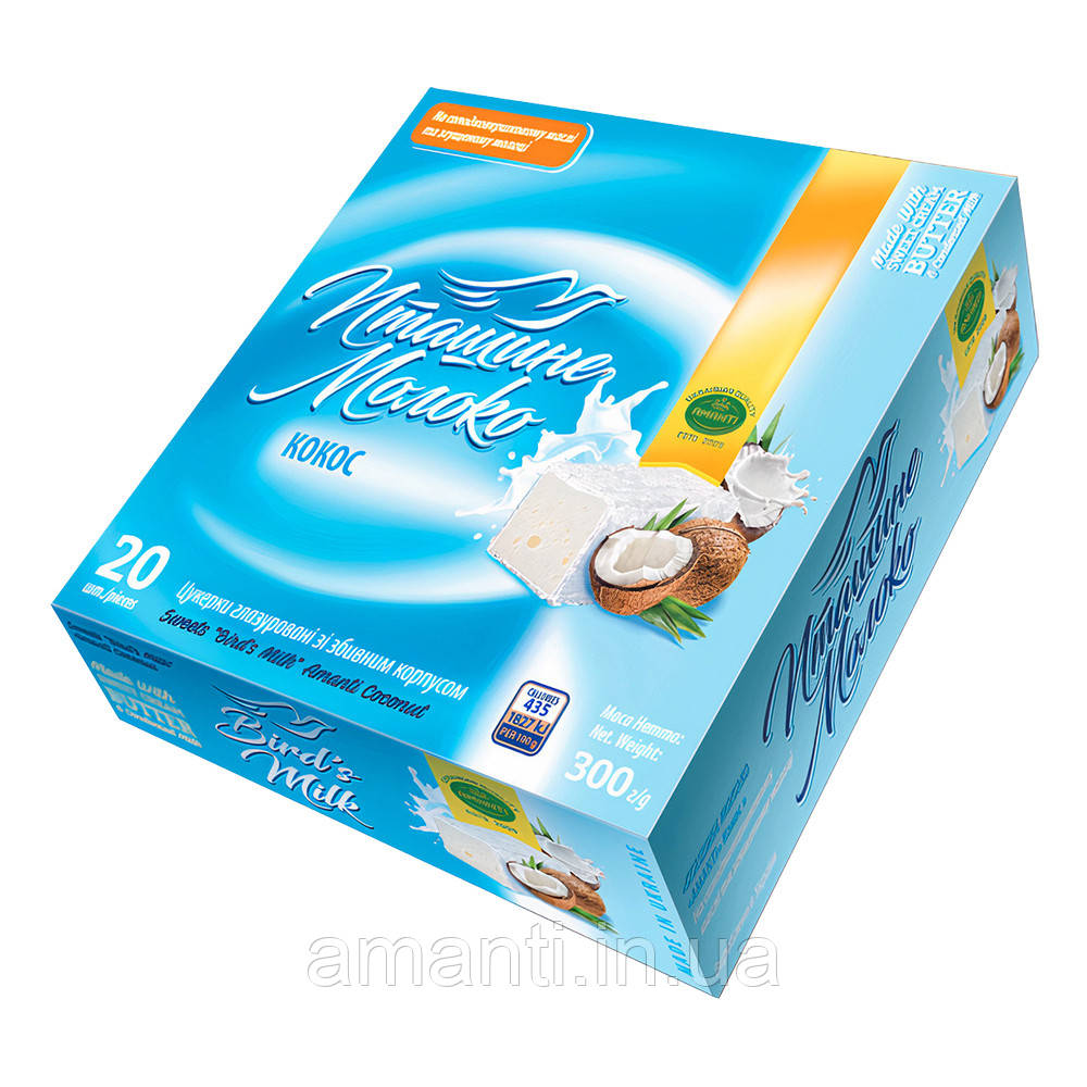 Пташине молоко «КОКОС», 300г