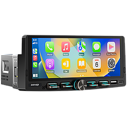Магнітола 1DIN DriveX LNX-7100 6,86" Bluetooth, CarPlay, Android Auto