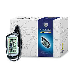 Sheriff ZX-1075 сигналізації з двостороннім зв'язком і функцію дистанційного запуску двигуна