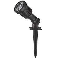 Садовий світлодіодний світильник Feron SP1402 3 Вт RGB чорний