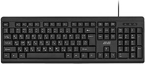 Клавіатура USB 2E KS108 black (2E-KS108UB)