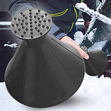 Автомобільний скребок для чищення лобового скла від снігу Funnel Snow Removal Чорний (205)