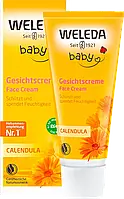Дитячий крем для обличчя Weleda Baby Gesichtscreme Calendula, 50 мл