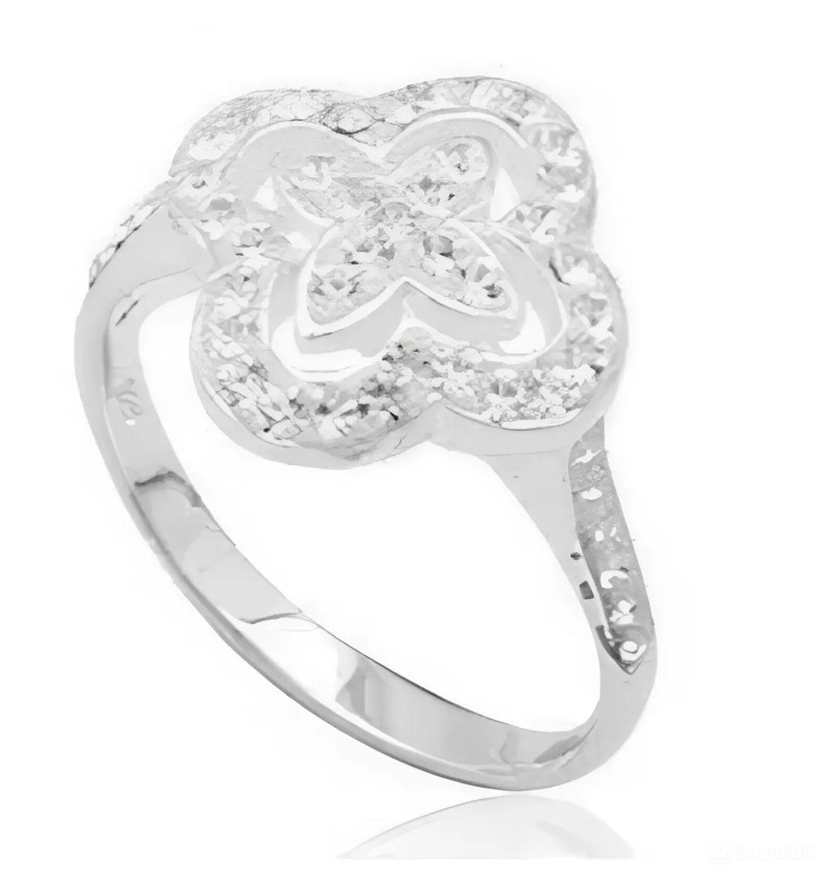 Срібне кільце TN946 з кристалами Swarovski розмір 17, фото 1