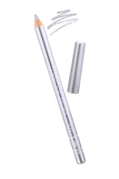 Олівець для очей з легкою кремовою текстурою Срібний FT COSMETICS of Color W-212 №102 (Silver), фото 1