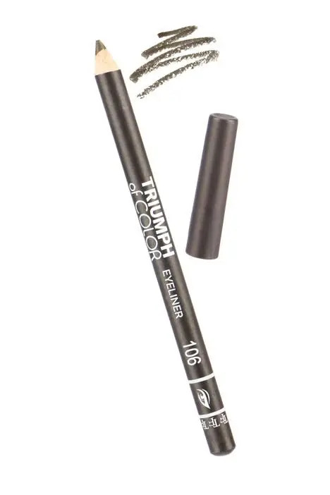 Олівець для очей з легкою кремовою текстурою колір Хакі FT COSMETICS of Color W-212 №106 (Khaki), фото 1