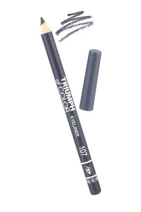 Олівець для очей з легкою кремовою текстурою Сірий FT COSMETICS of Color W-212 №107 (Gray), фото 1