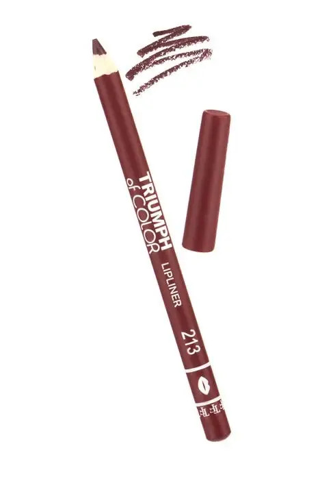 Олівець для губ з кремовою текстурою Сливовий FT COSMETICS of Color W-212 №213 (Plum), фото 1