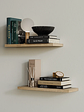 Полиця з ДСП на стінку, потайна полиця, полиця з невидимим кріпленням, фото 8