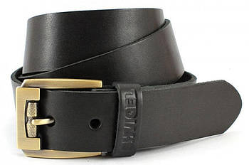 Ремінь SHVIGEL шкіряний 00001 Чорний