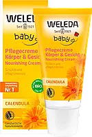 Дитячий крем для догляду за тілом та обличчям Weleda Baby Körper & Gesicht, 30 мл