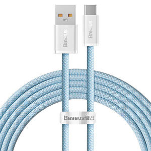 Кабель Baseus Dynamic Series Fast Charging Data Cable USB to Type-C 100W 1m Blue (CALD000603)