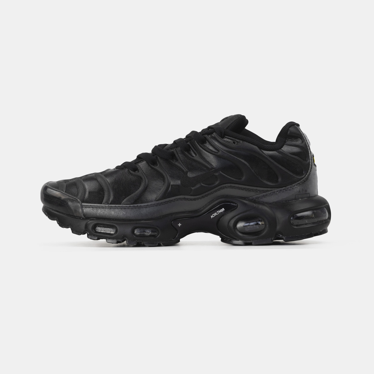 Чоловічі Кросівки Nike Air Max TN Plus x A Cold Wall All Black / Найк Аїр Макс ТН Плюс Е Колд Уолл Олл