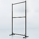 Стійка регульована розбірна "TAIPEI" 1250х2250х500мм. Рейл торговий для одягу, кронштейнів для бутіка., фото 2